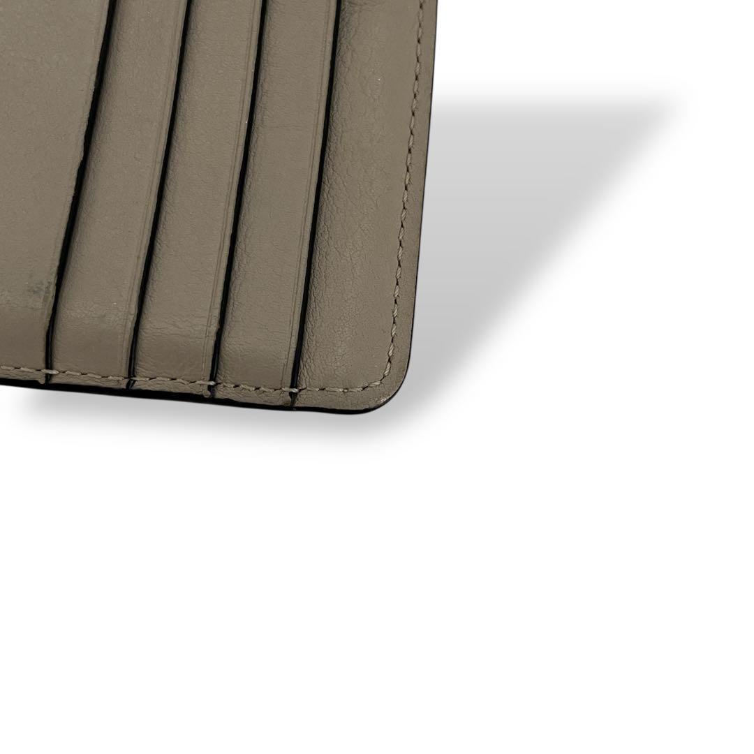 ロエベ　フラグメントケース　アナグラム　ケース　カードケース　レザー　刻印