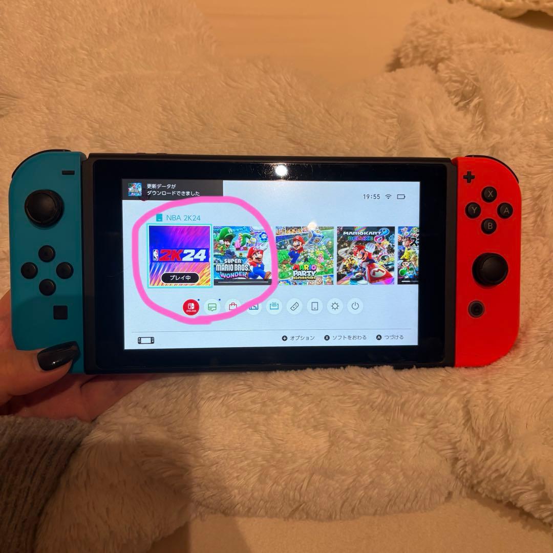 Nintendo Switch 本体 /マリオソフト付き