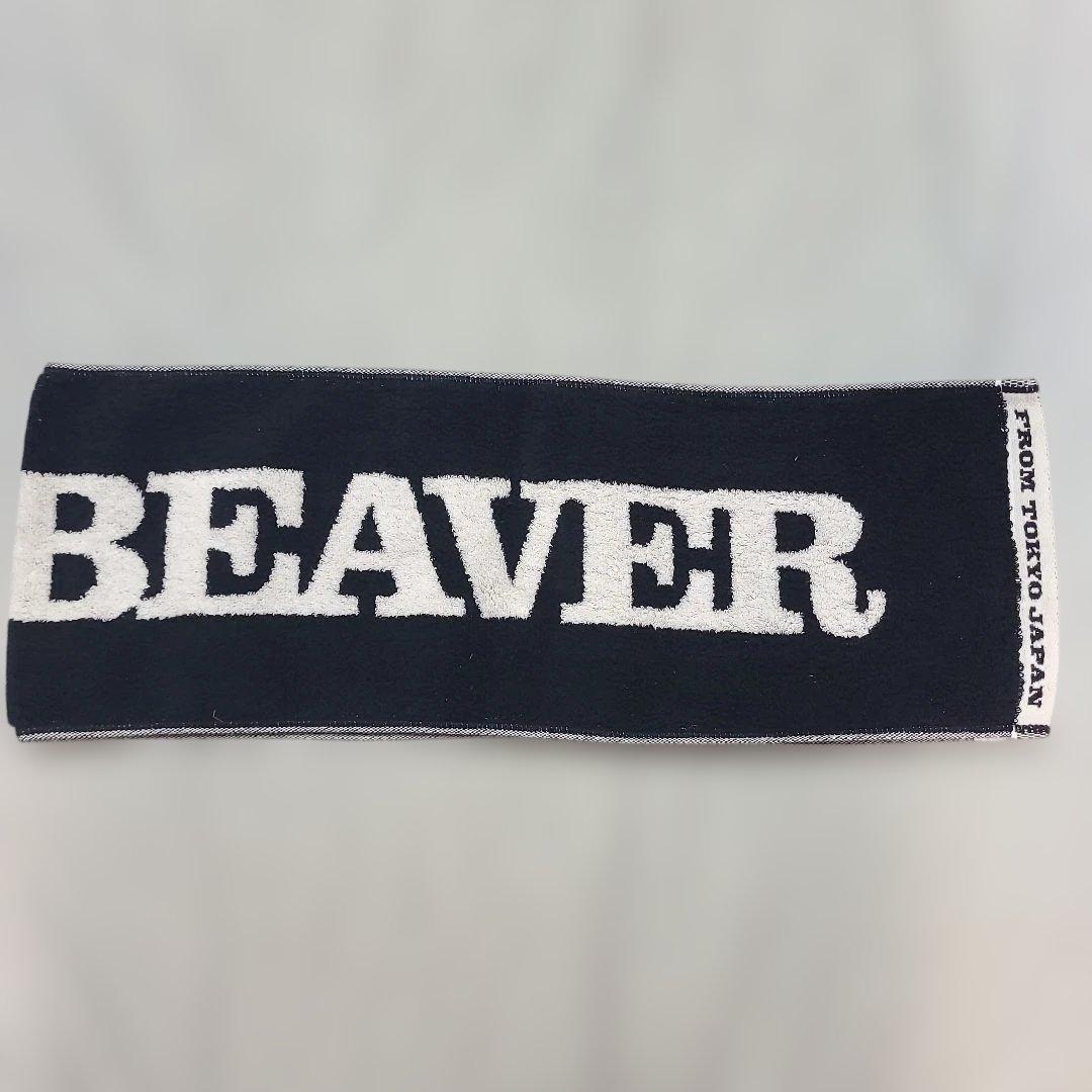 SUPER BEAVER ロゴマフラータオル 黒 USED - メルカリ