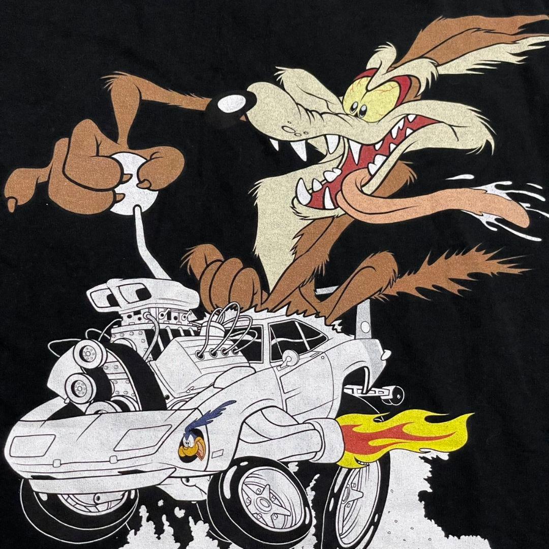 ワイリーコヨーテ ロードランナー ルーニーテューンズ US公式 Tシャツ