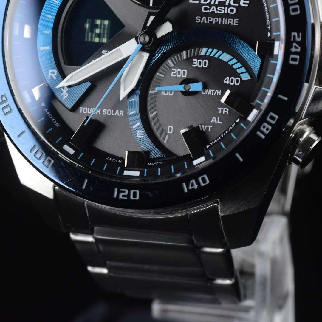 美品 CASIO エディフィス ECB-900YDB ブルートゥース 箱説あり