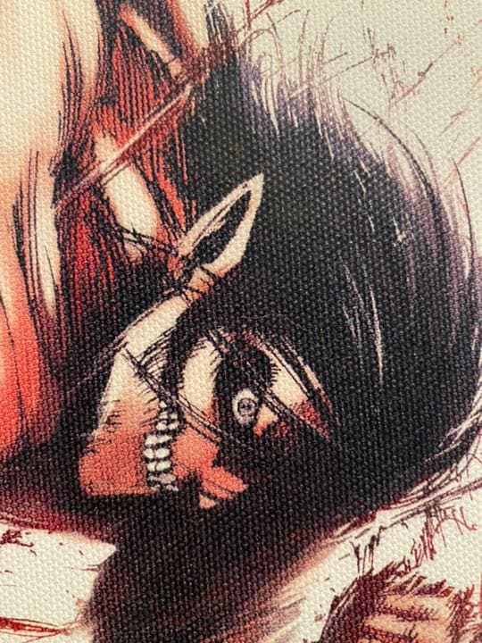 進撃の巨人 キャンパスアート 進撃の巨人 10周年記念 ATTACK FES