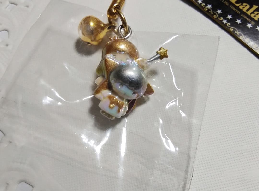 リトルツインスターズ　金銀　ストラップ　根付け　新品　2003年　激レア　希少