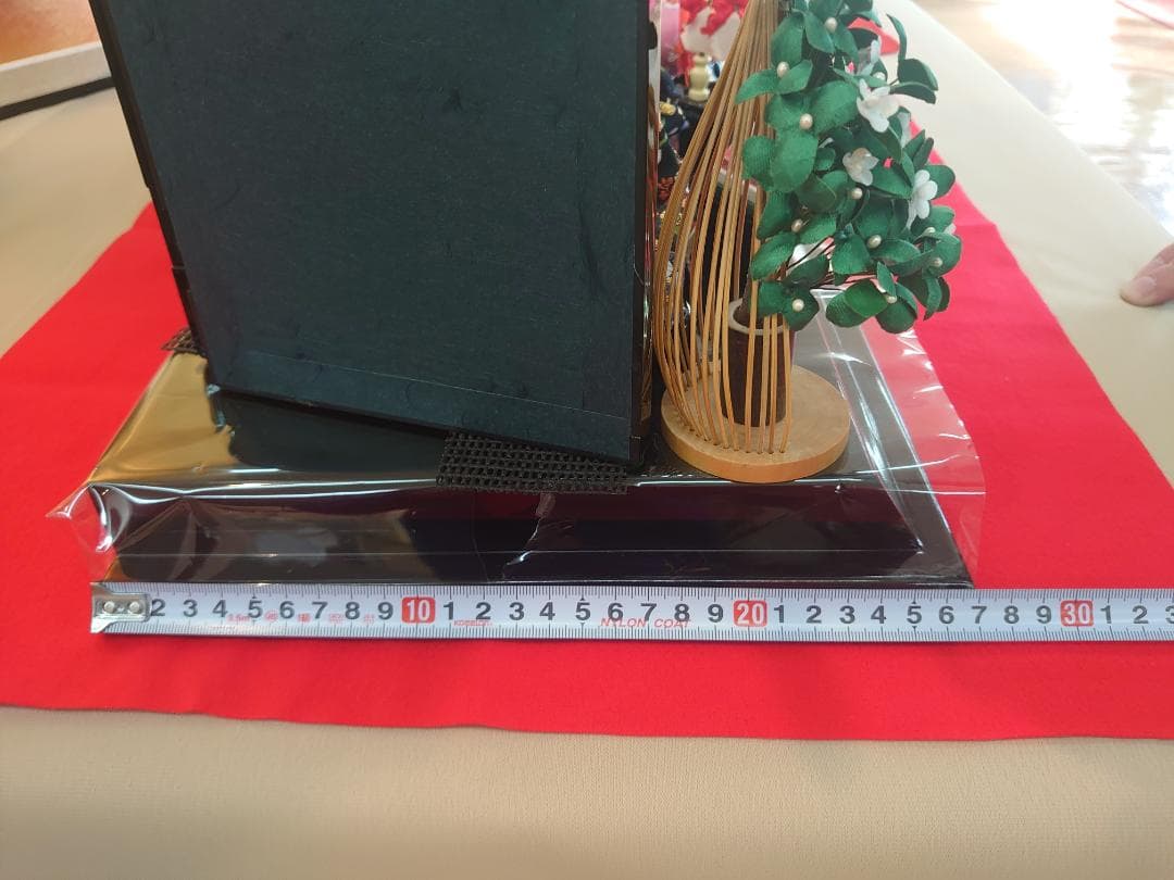 ●新品おひなさま●　桜づくし刺繍飾り　フルセット