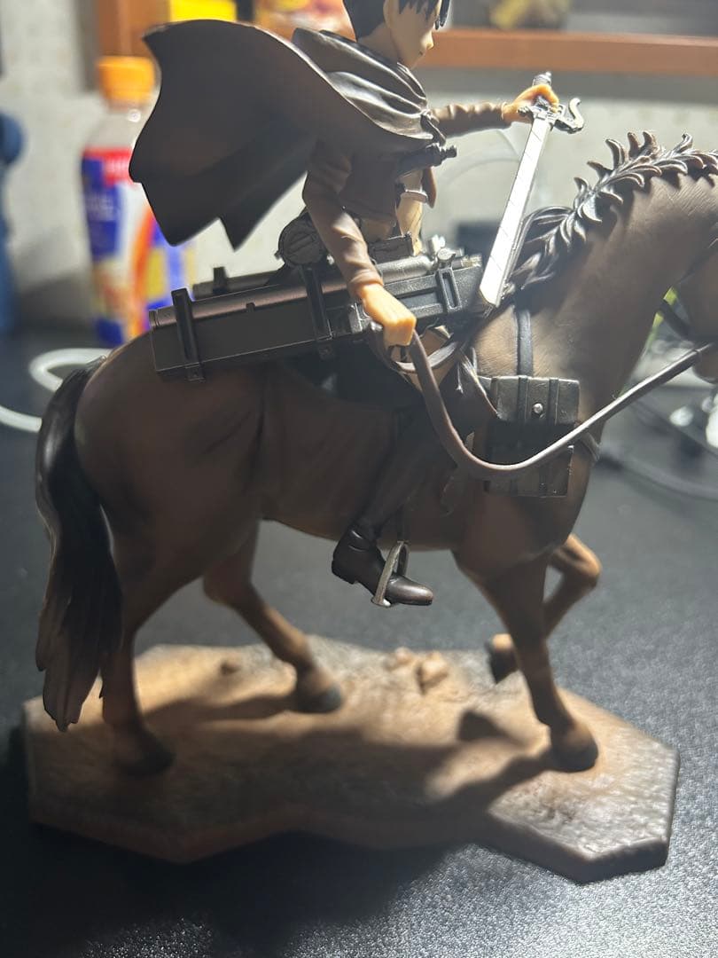 天*認様 一番くじ リヴァイ騎馬フィギュア b賞ラストワン賞セット