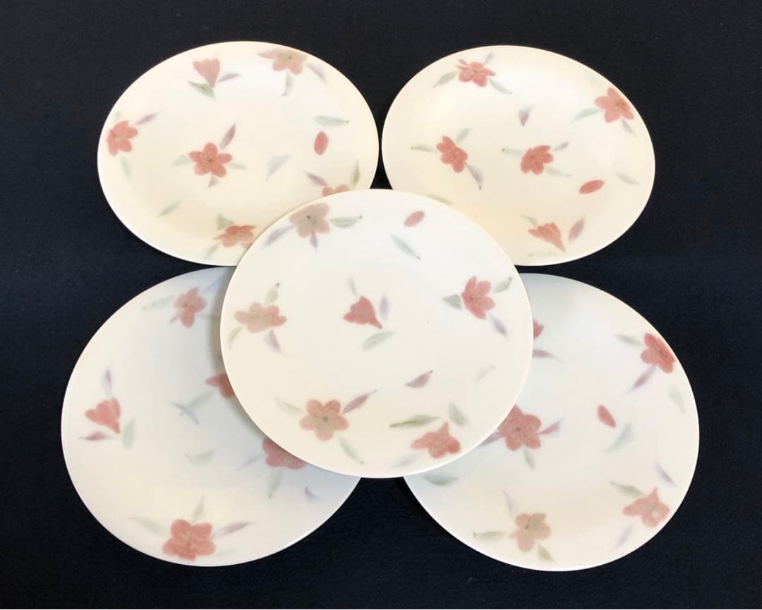 《R》花碗皿5客組 日展作家 一位窯 田中忍 共箱　251218か1