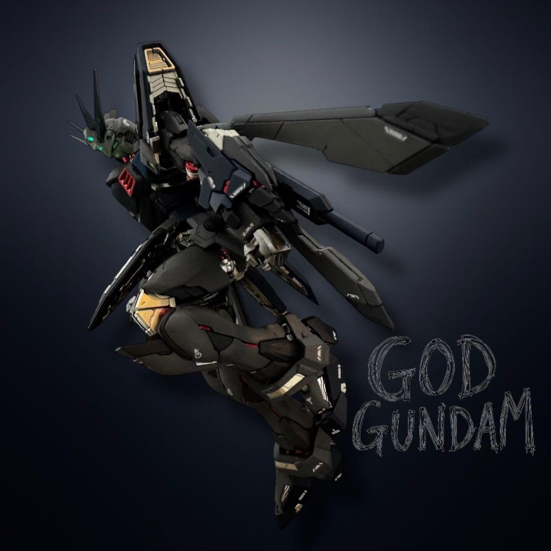 RG ゴッドガンダム 塗装済み完成品 ガンプラ BURNING GUNDAM