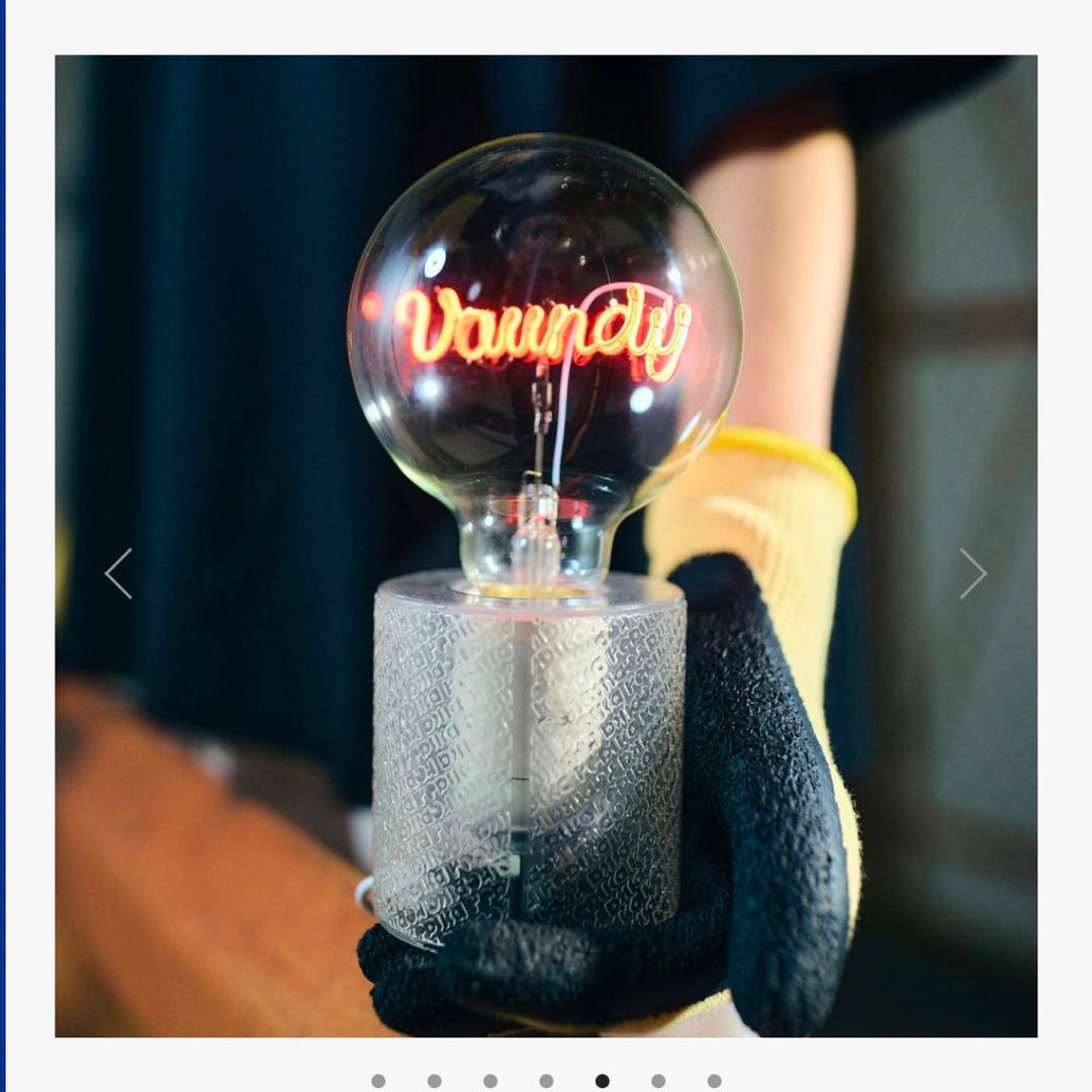 Vaundy Logo Room Light ”replica“ 美電球 - メルカリ