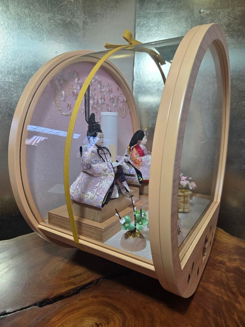 miii♡【一点限り】雛人形 ケース飾り　K53