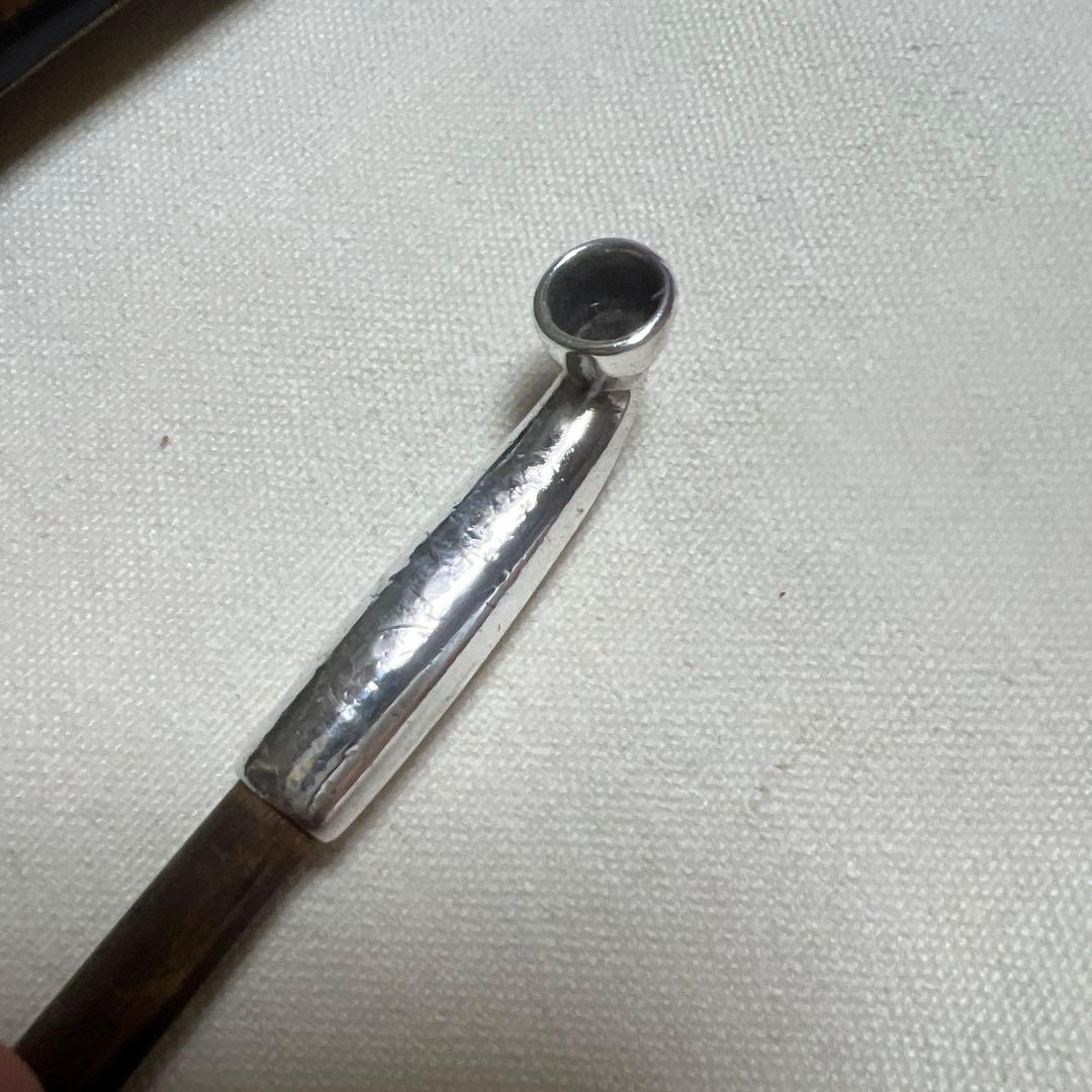 キセル 村田 漆塗りの煙管とケース アンティーク 骨董