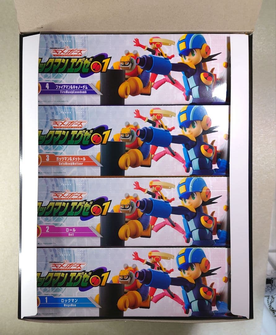 未開封　SMP Kit Makes Pose ロックマンエグゼ 01　4種セット