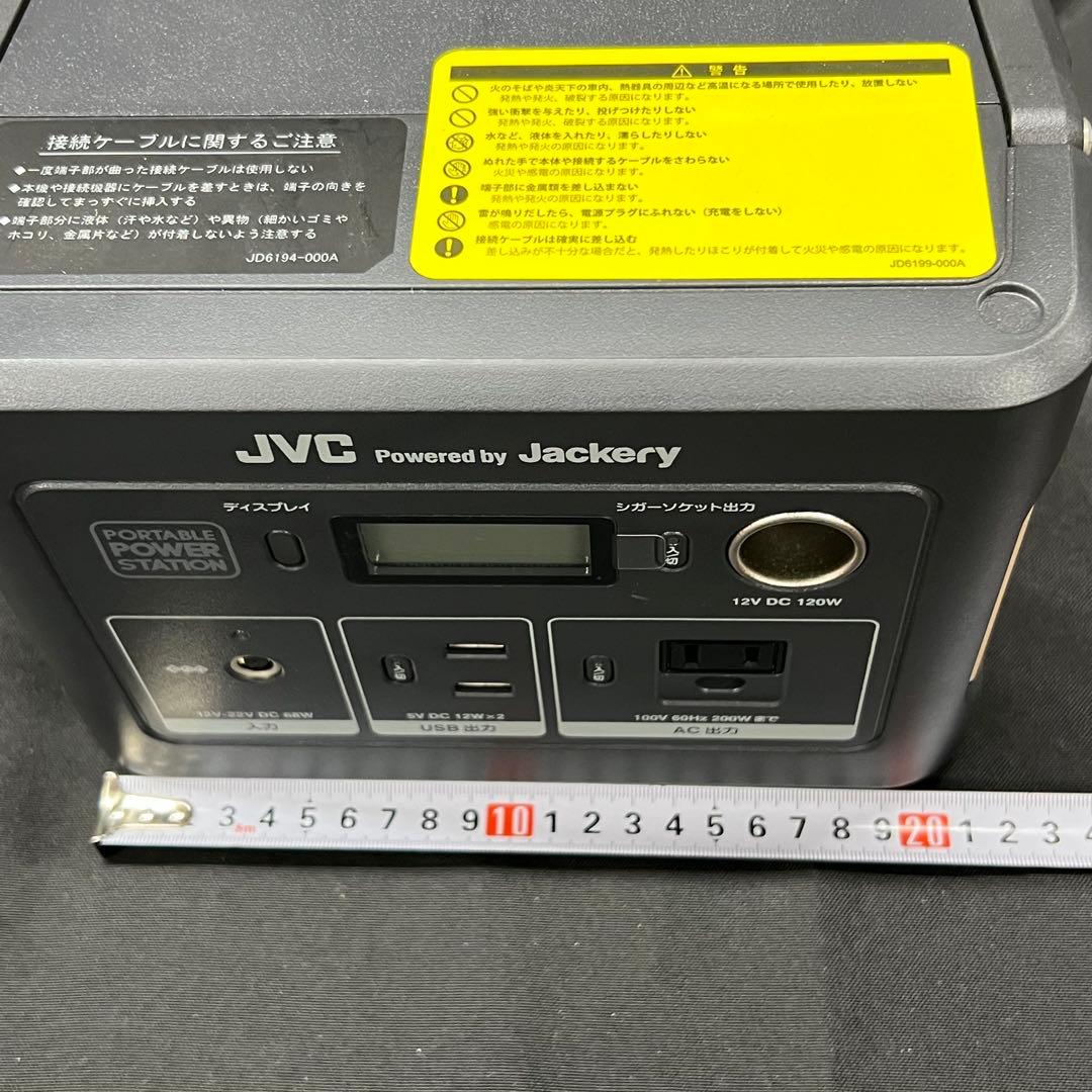 魂*子様 D4【used】JVC ポータブル電源 BN-RB37-C アウトドア