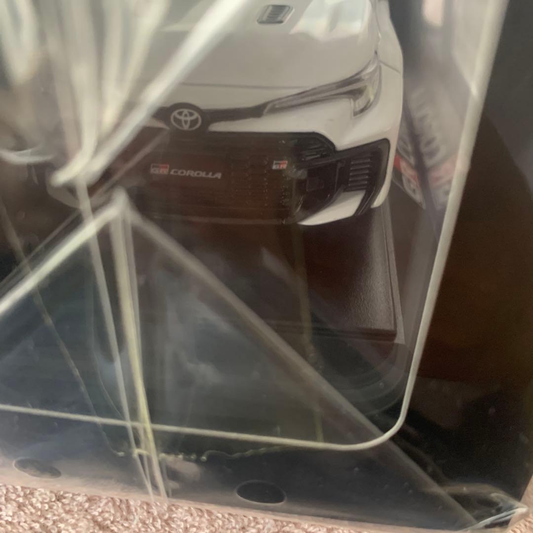 1/30新品未開封GRカローラカラーサンプルミニカープラチナホワイトパールマイカ