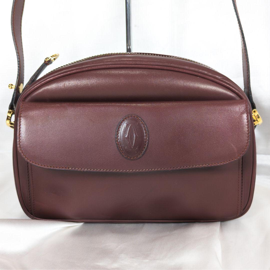 Cartier カルティエ マストライン ショルダーバッグ 保存袋付き