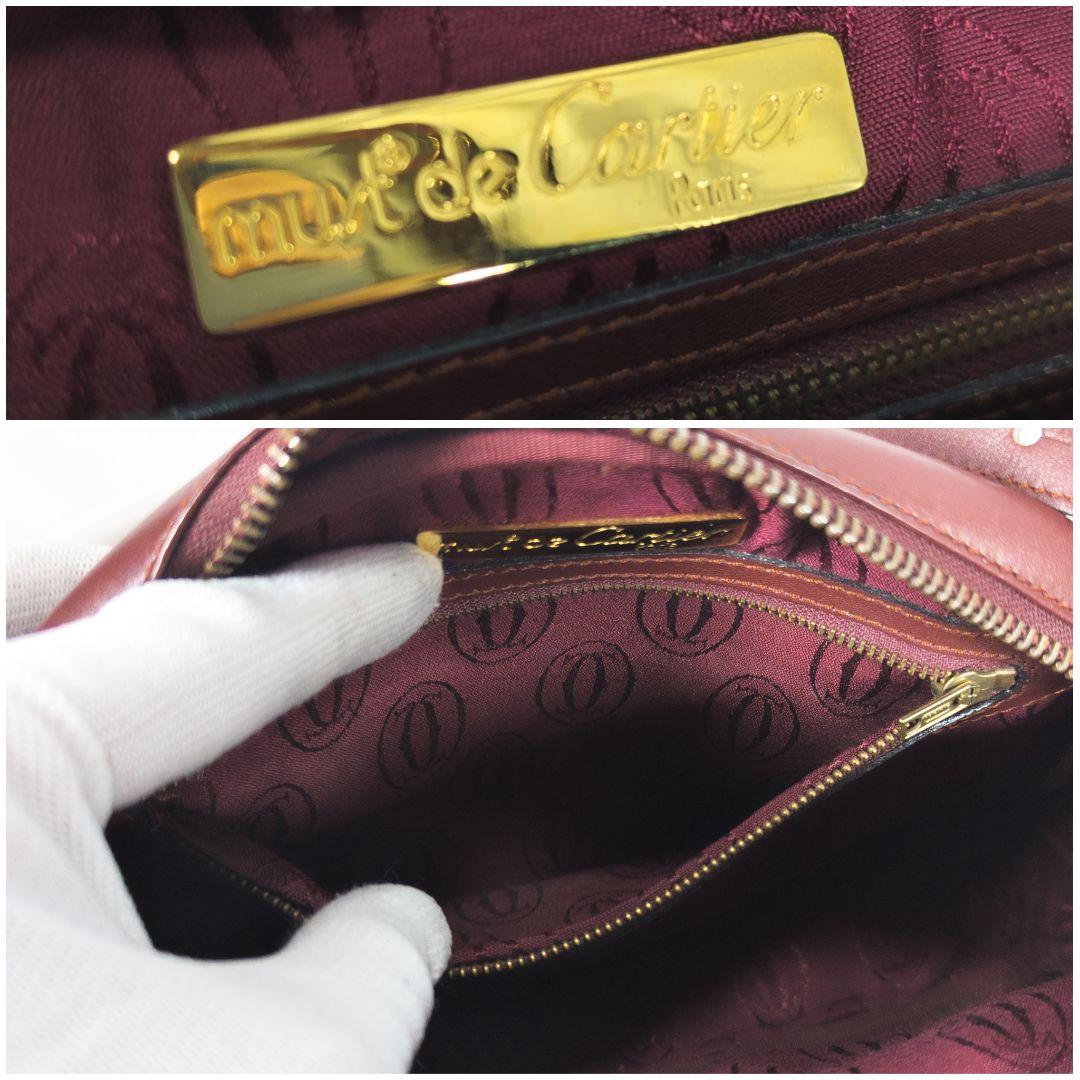 Cartier カルティエ マストライン ショルダーバッグ 保存袋付き