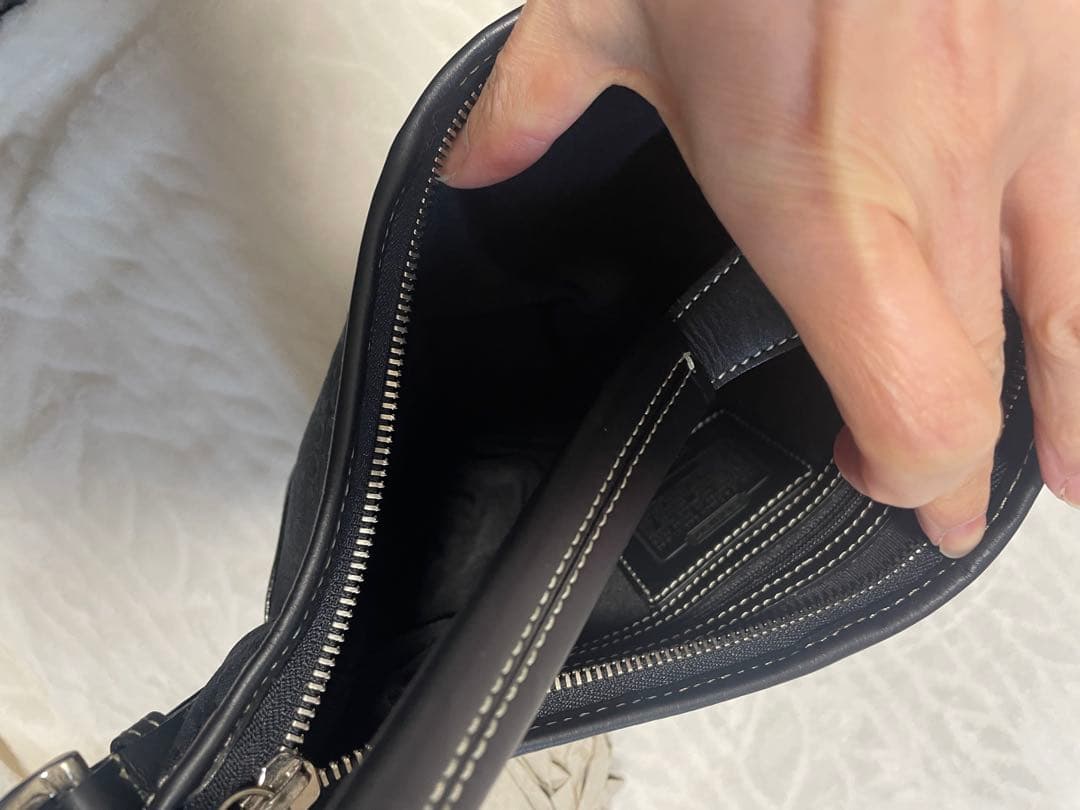 COACH 黒 ショルダーバッグ