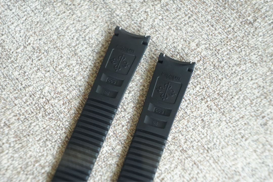 パテックフィリップ　アクアノート　トロピカルバンド　ラバーストラップ