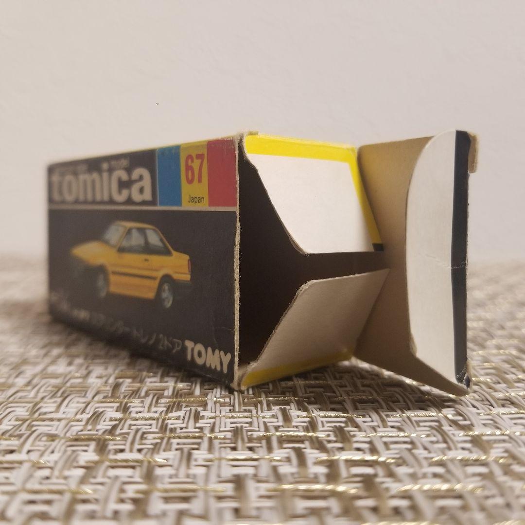 トミカ 黒箱 No.67 トヨタ スプリンター トレノ 2ドア 日本製 - メルカリ