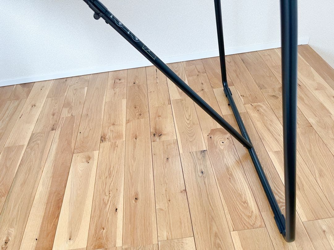 無印良品　木製折りたたみテーブル　オーク　幅120cm