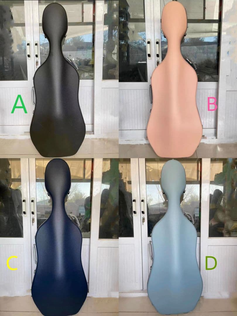 3.2kg!シリーズ登場！超軽量新品高級チェロケース 多色入 領収書可！