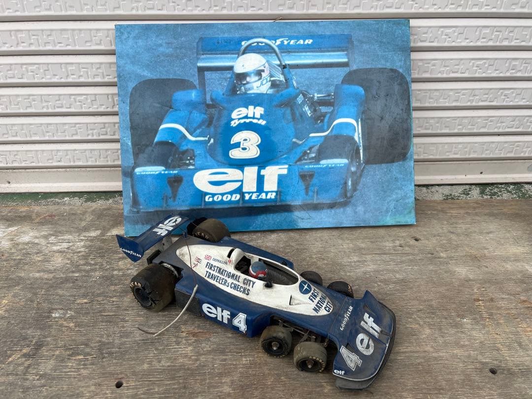 【O-930】タミヤ タイレル P34 RC 1/10 ジャンク パネル O-930】タミヤ タイレル P34 RC 1/10 ジャンク パネル