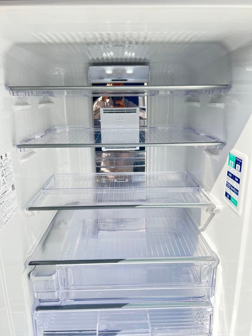 SHARP 4ドア2018年415L SJ-GT42D-W