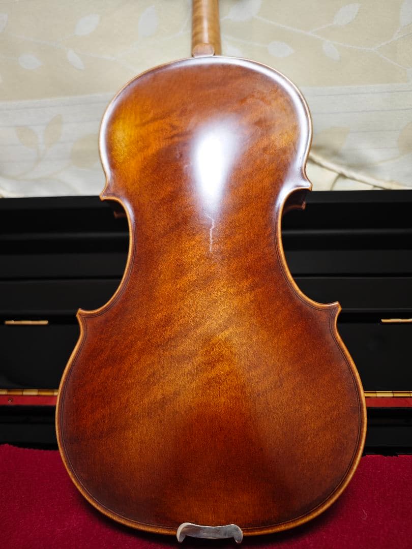 WALTER MAHR】4/4 一枚板バイオリン 豊かな低音／良音個体