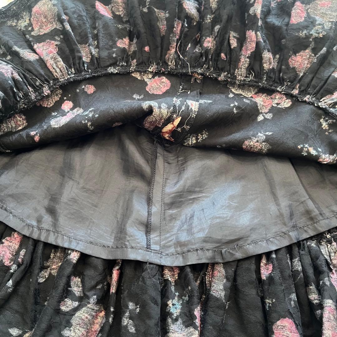 レアATELIER BOZ /LAPIN AGILL スカート　フリル　編み上げ