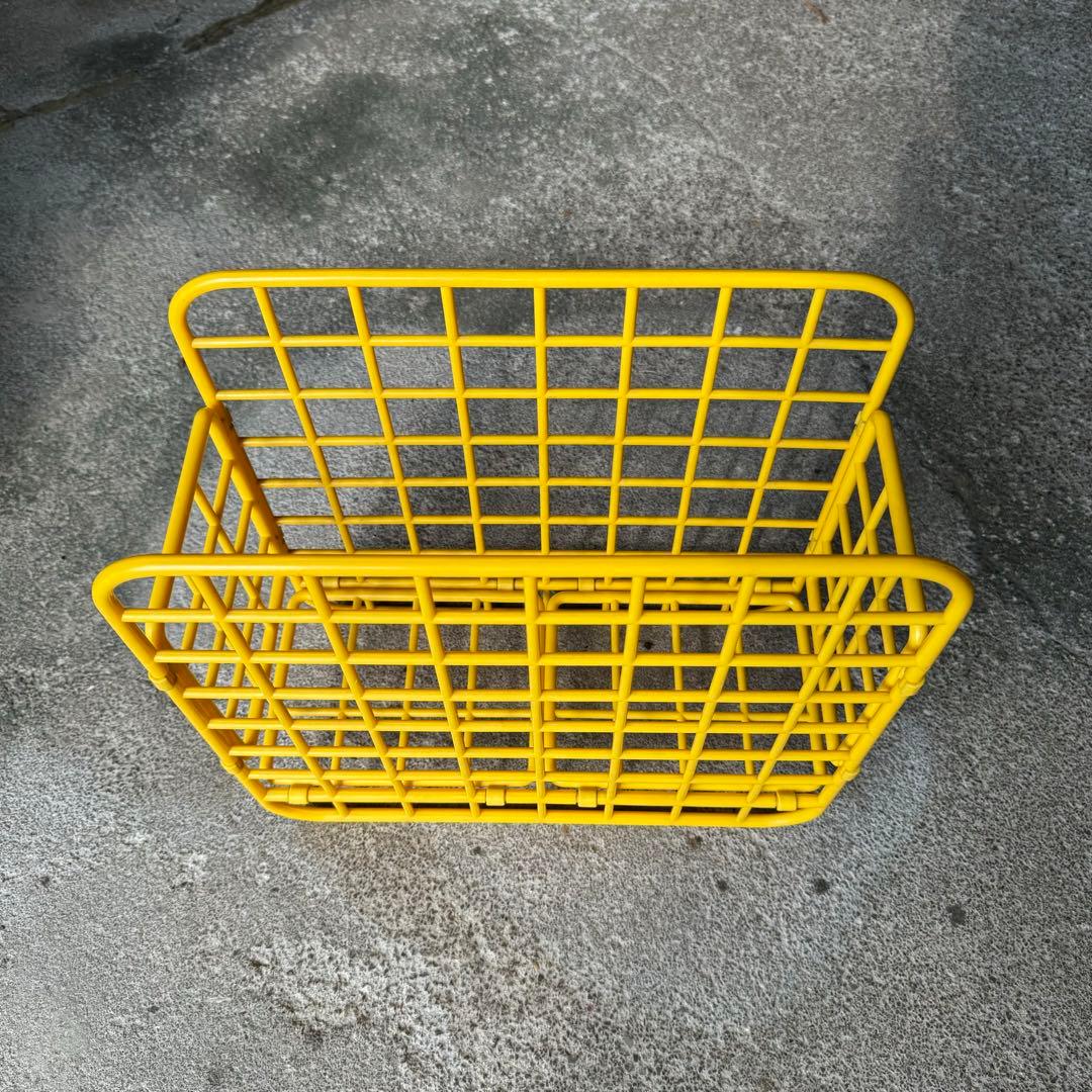 雑誌ラック マガジンラック 収納ボックス ポストモダン スペースエイジ 昭和レト