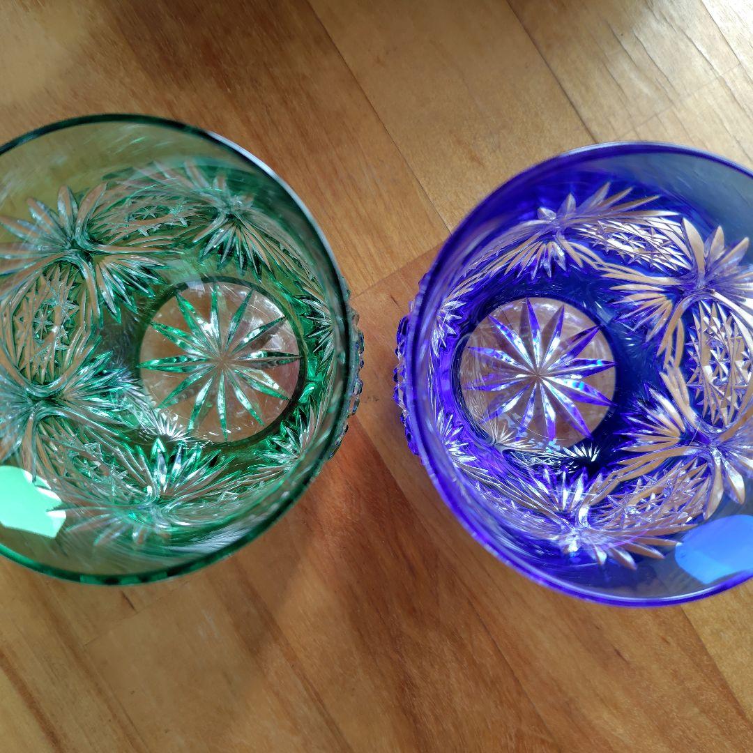 希少Chevalier 切子グラス 花瓶 KAMAY GRASS カメイグラス