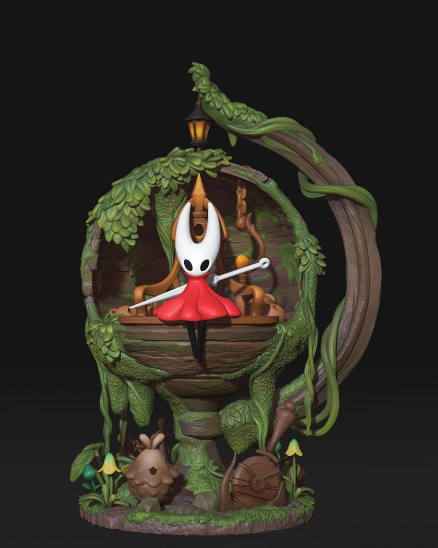 22cm Hollow Knight 未塗装未組立 フィギュア ガレージキット