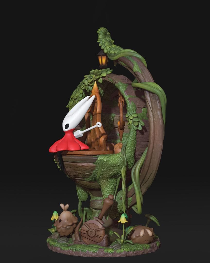 22cm Hollow Knight 未塗装未組立 フィギュア ガレージキット