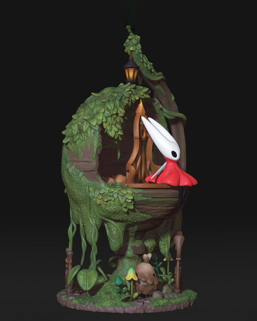 22cm Hollow Knight 未塗装未組立 フィギュア ガレージキット