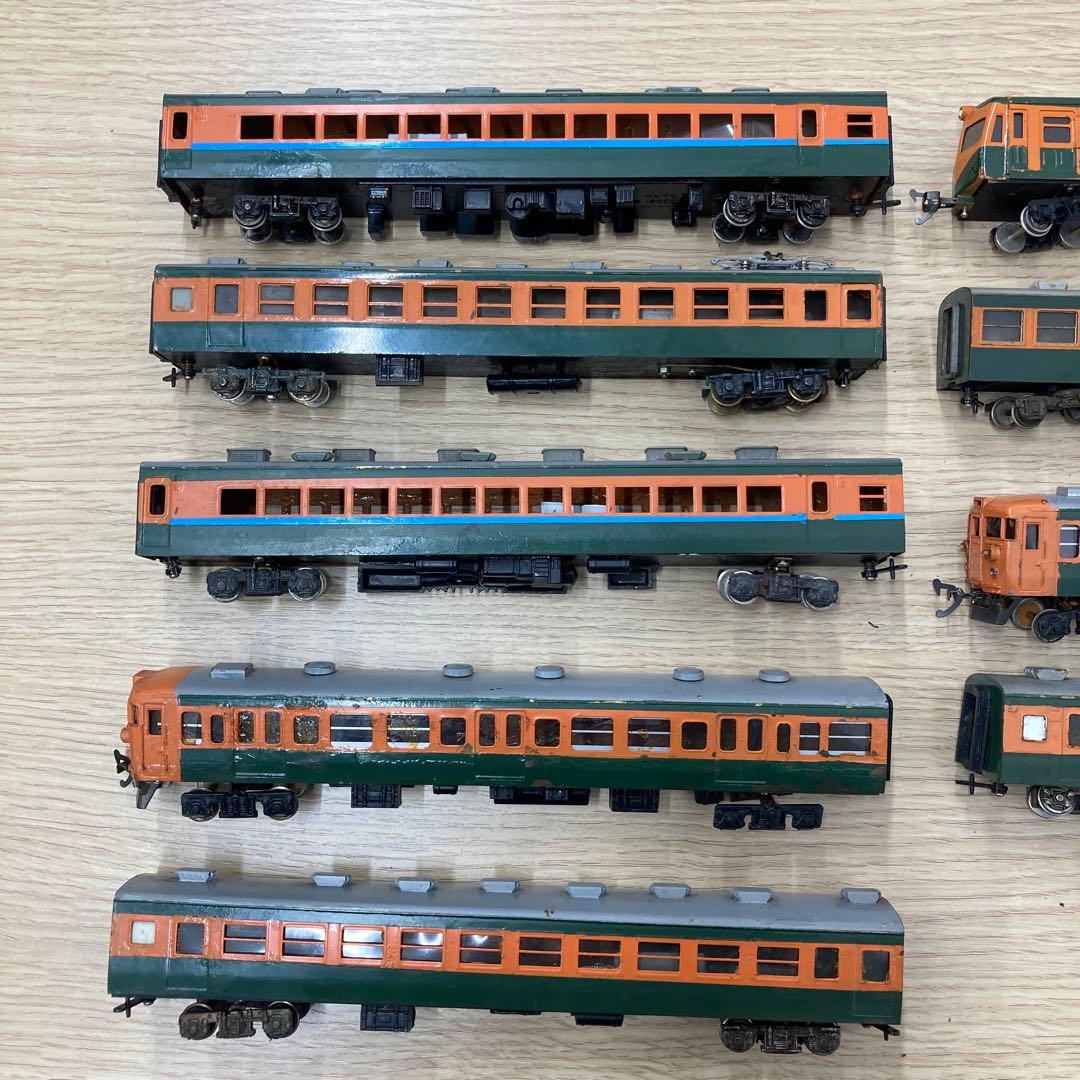 鉄道模型 HOゲージ 国鉄153系急行電車 9両セット エンドウ含む ジャンク