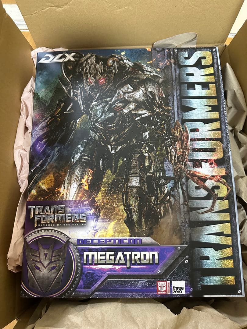threezero dlx メガトロン　トランスフォーマー
