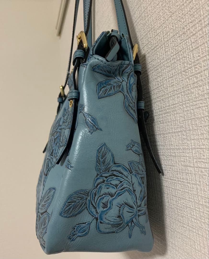 もち CUOIERIA FIORENTINA レザー　ショルダーバッグ