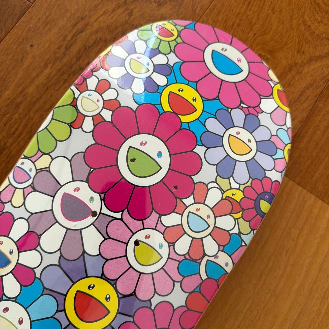 村上隆 Multi Flower 8.0 Skate Deck/Red