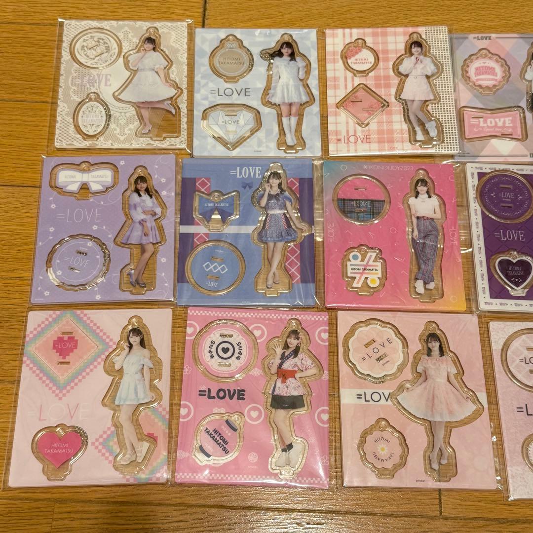 ＝LOVE イコラブ　髙松瞳　アクスタ　まとめ売り