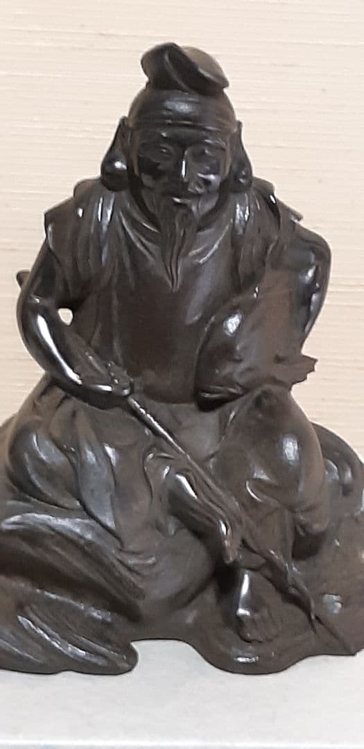 高村光雲 特別限定品 古道具 原型 恵比寿大黒天 青銅製 置物 高村光雲