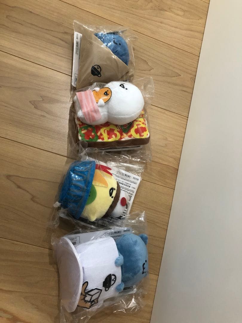 一番くじ お文具といっしょ C賞 喫茶メニューなぬいぐるみマスコット フルコンプ