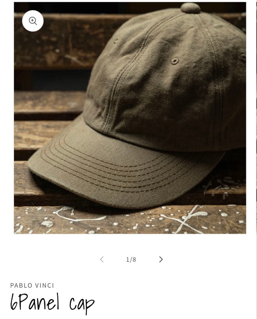 PABLO VINCI 6Panel cap - メルカリ