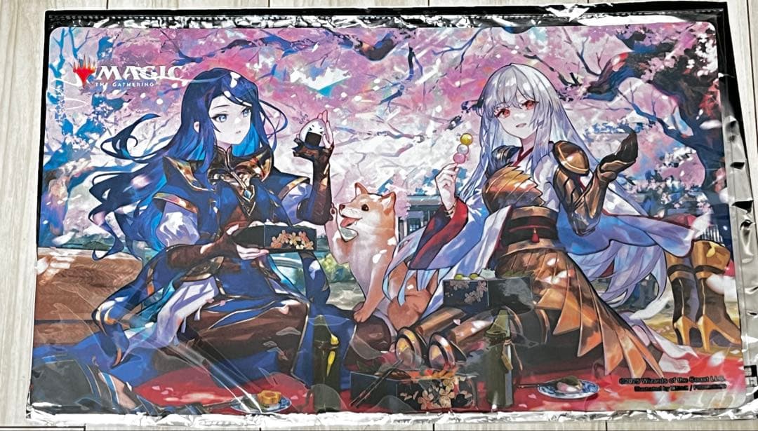 MTG 放浪皇のお花見キャンペーン セット プレイマット 藤ちょこ MTG