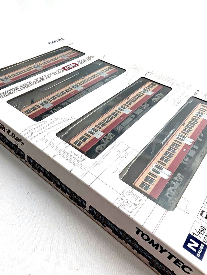 TOMYTEC　西武鉄道101系ワンマン車　赤電色　4両セット　鉄道コレクション