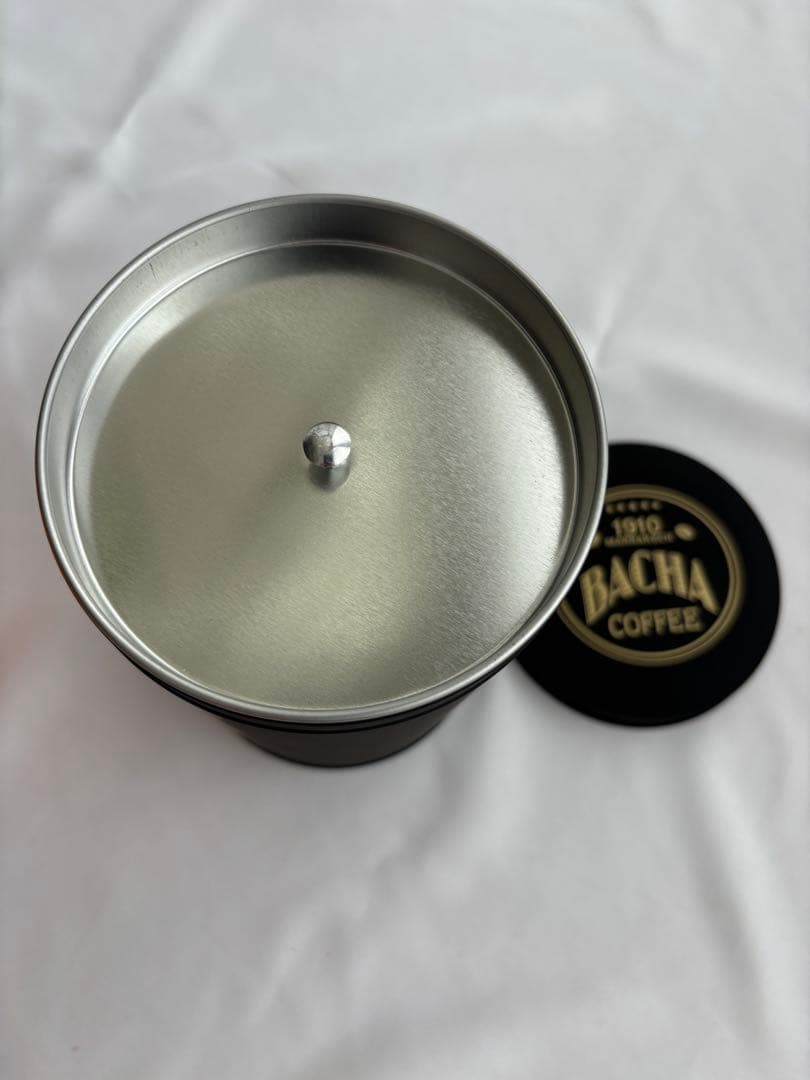 新品・箱入り】Bacha Coffee バシャコーヒー キャニスター ブラック