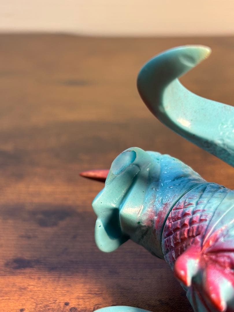 ブルマァク ガイガン 当時物 ソフビ ミドルサイズ マルサン ゴジラ