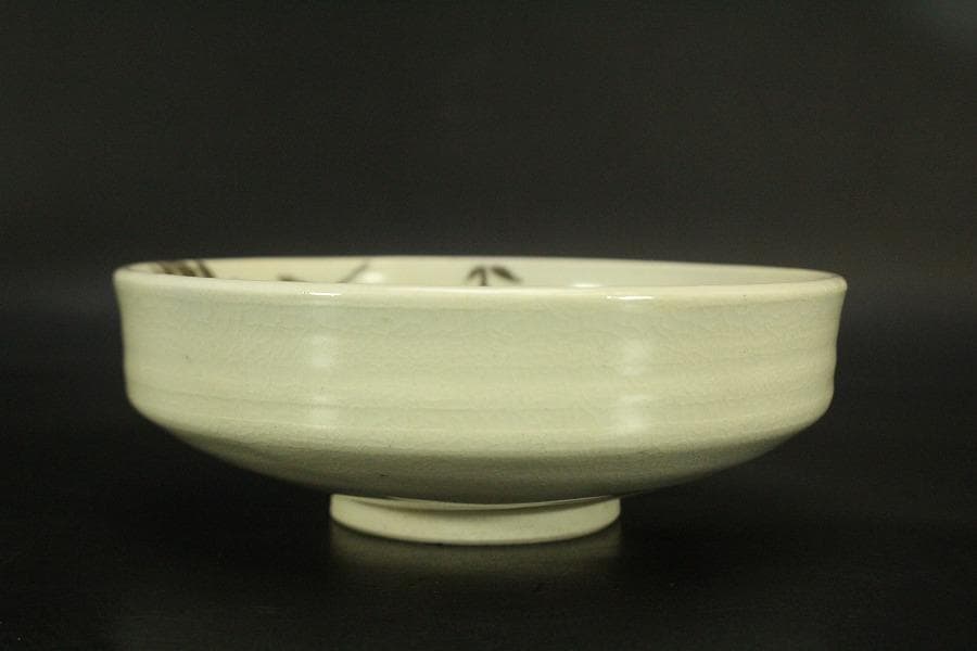 茶道具 真葛香斎造 笹絵 平茶碗 共箱(BB505) - メルカリ