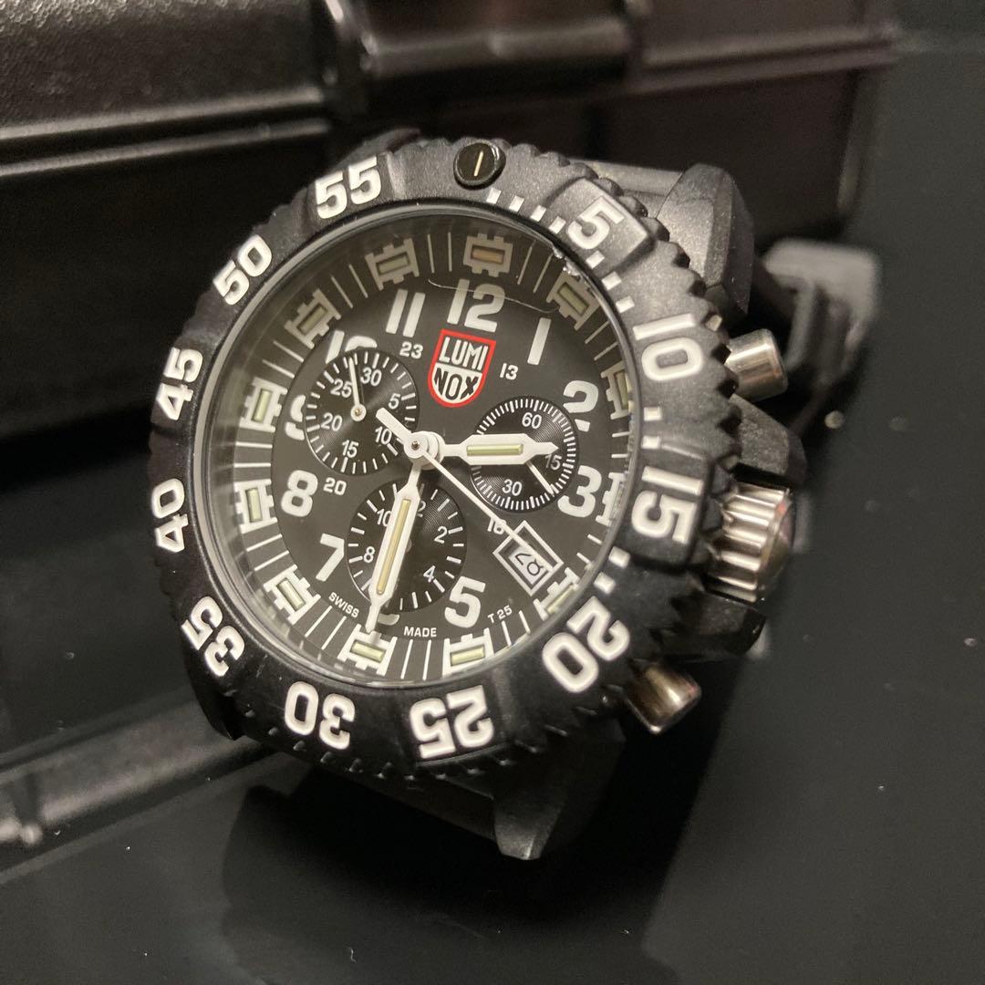 ルミノックス ネイビーシールズ クロノグラフ腕時計 3080
