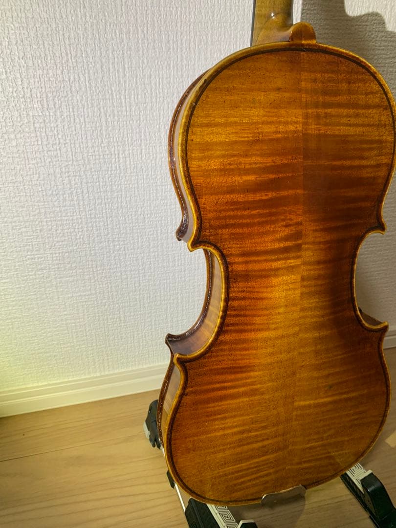 古い　チェコ製　4/4 バイオリン　Mathias Heinicke