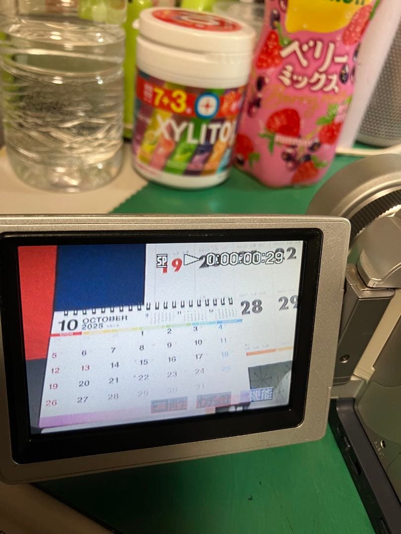 ソニー ビデオカメラ DCR-TRV50ミニDVテープ 液晶画面劣化無し！作動機