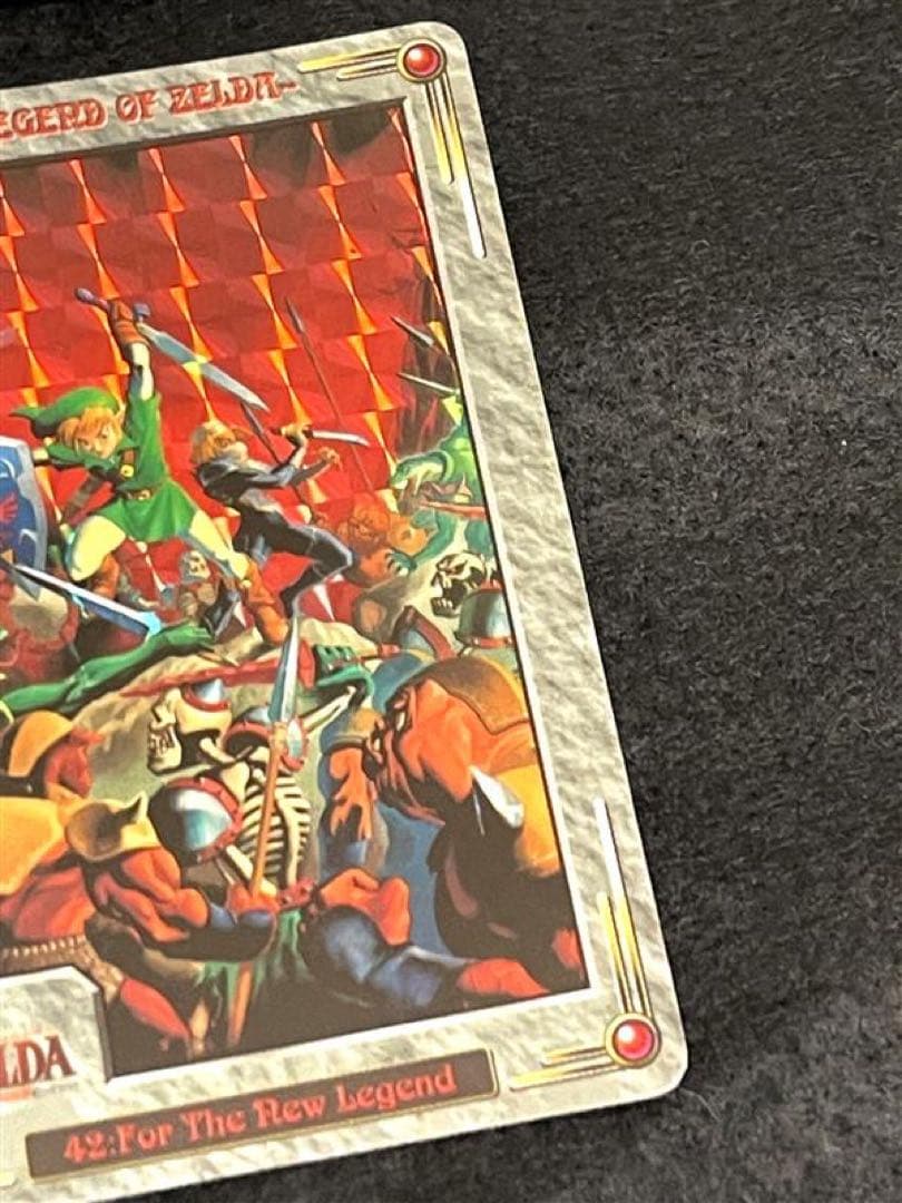 ゼルダの伝説 時のオカリナ カードダス コンプ 全42種 箱付き